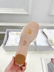 CD FOREVER HEELED 1.5CM WHITE
