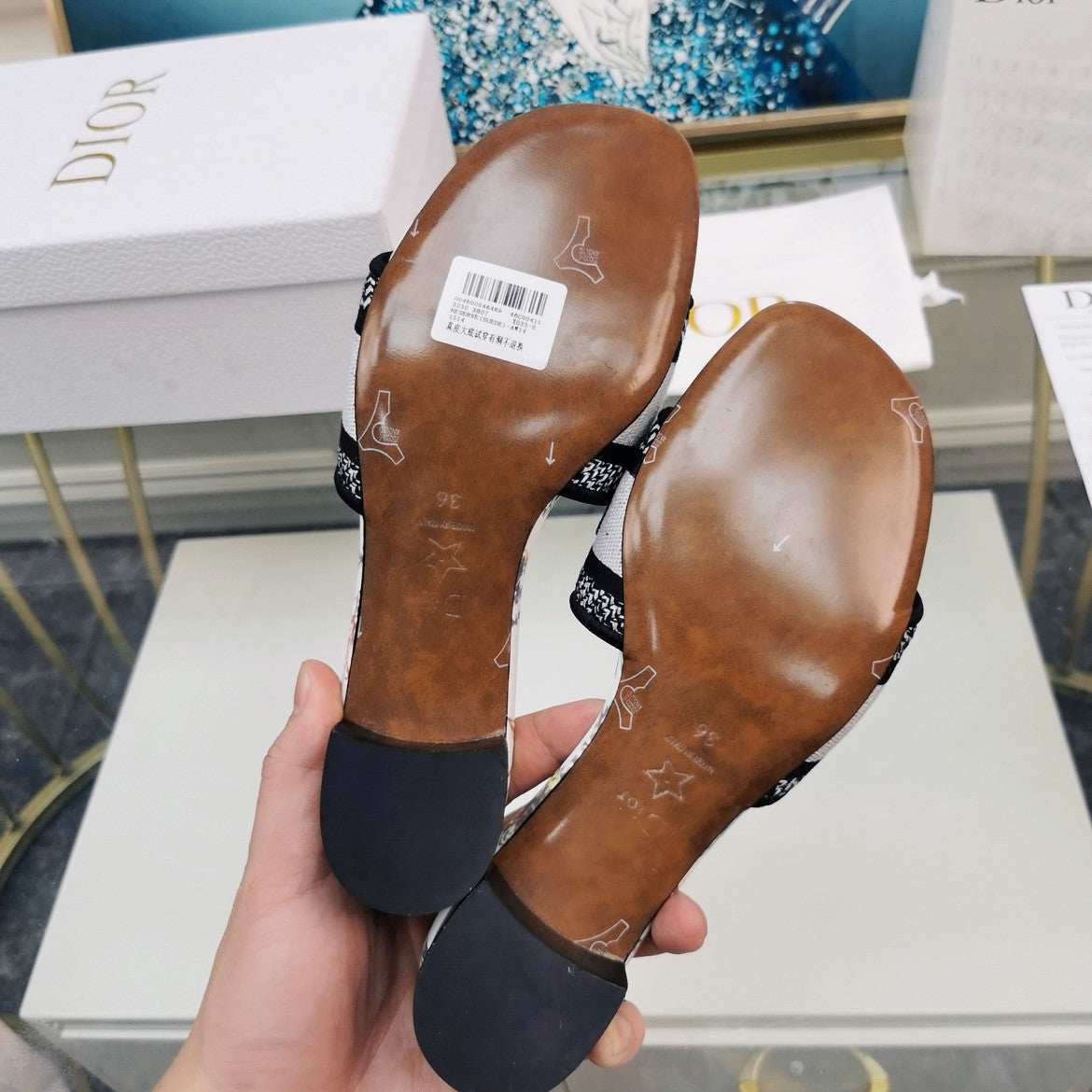CD Mule Dway Heeled Slide 45mm Style 27