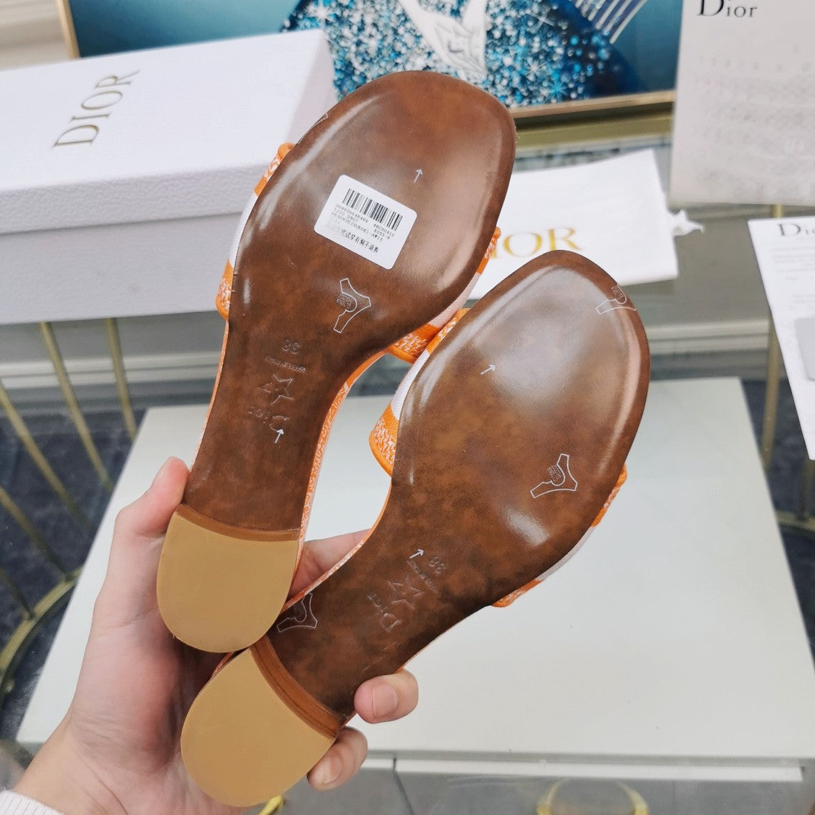 CD Mule Dway Heeled Slide 45mm Style 35