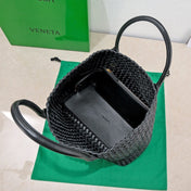 Large Cabat 45cm Black Lambskin Ghw