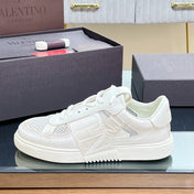 VALENTINO 25S GARAVANI VL7N SNEAKERS IN WHITE LAMBSKIN