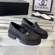 MOCCASINS black 1 CALFSKIN