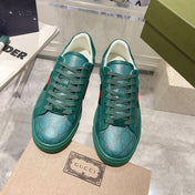 GG ACE GG SUPREME TRAINER OCEAN CALFSKIN