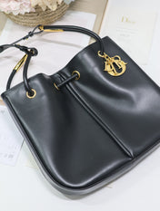 MEDIUM 34 NOLITA BAG IN BLACK SMOOTH CALFSKIN