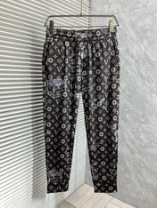 LV DARK BROWN MONOGRAM TROUSERS 239490