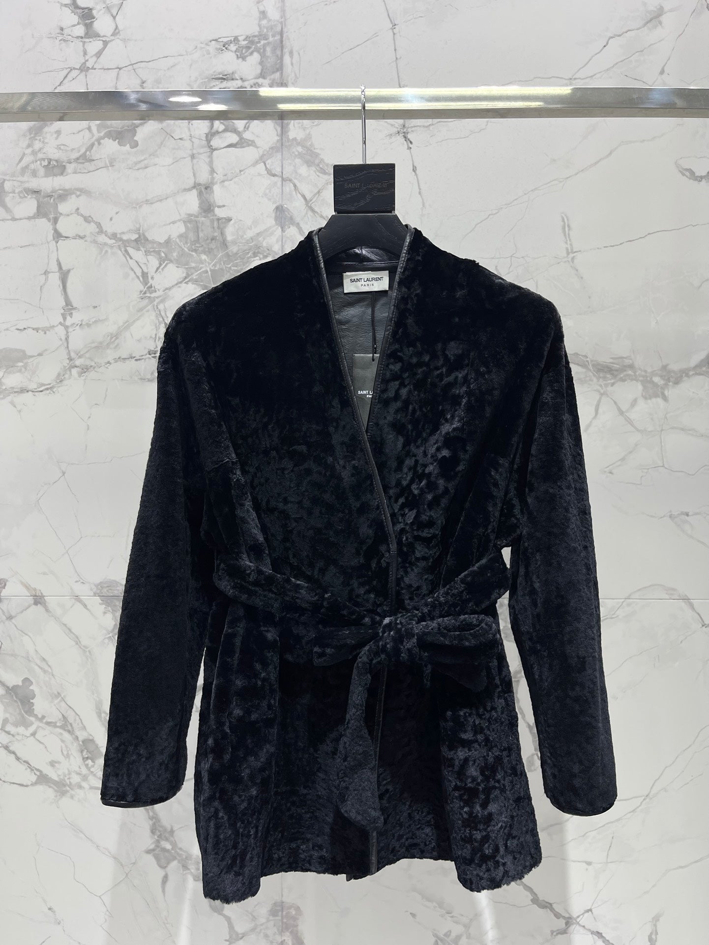 YSL 25S SHEARLING COAT STYLE 230