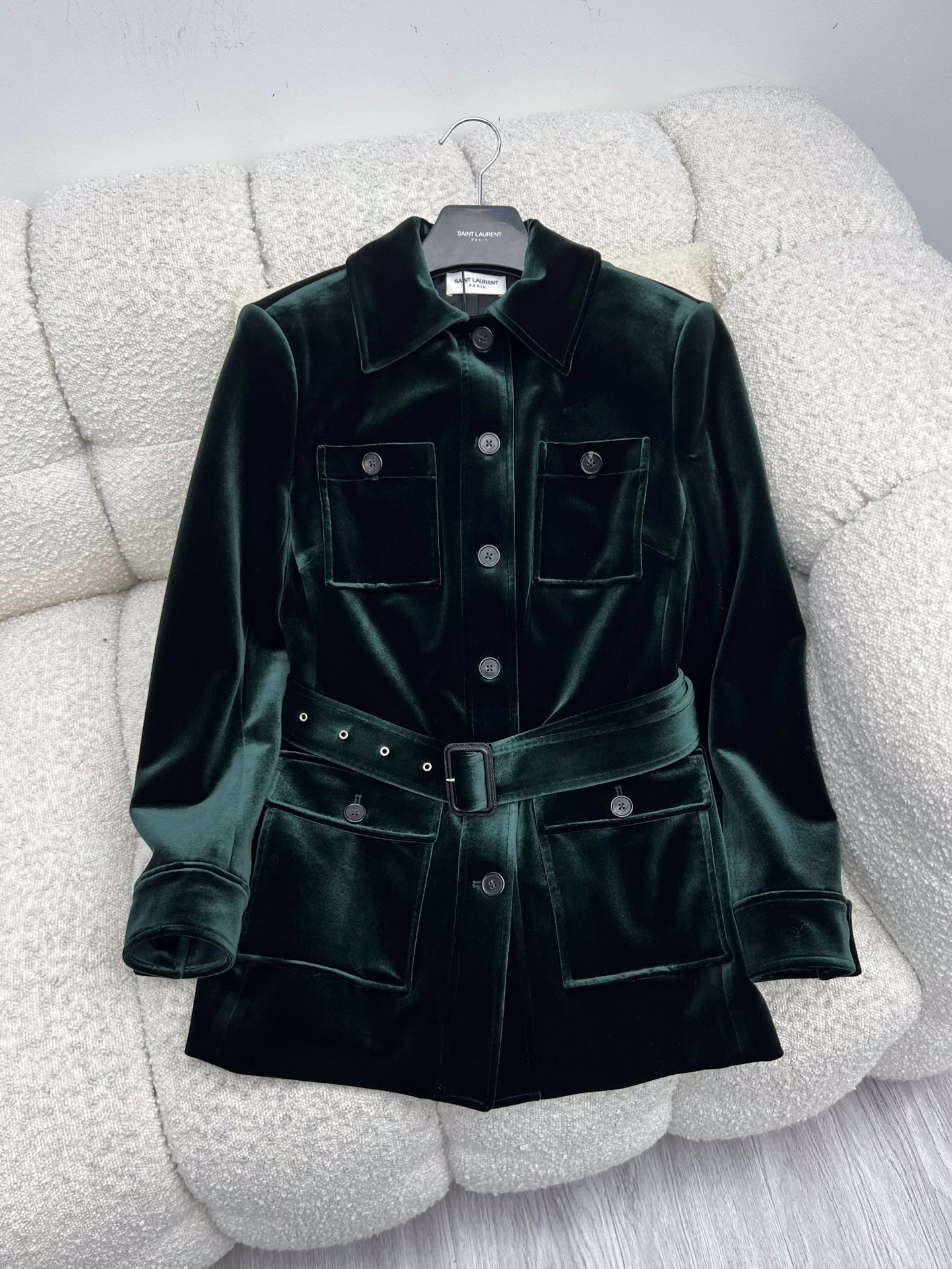 YSL 25S VELVET JACKET STYLE 147