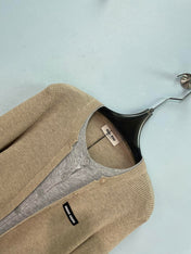 MIUMIU 26S ROUND-NECK KNIT CARDIGAN 1394