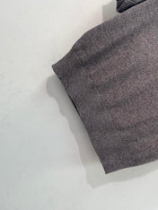 MIUMIU 26S V-NECK SHORT-SLEEVE KNIT TOP 1412