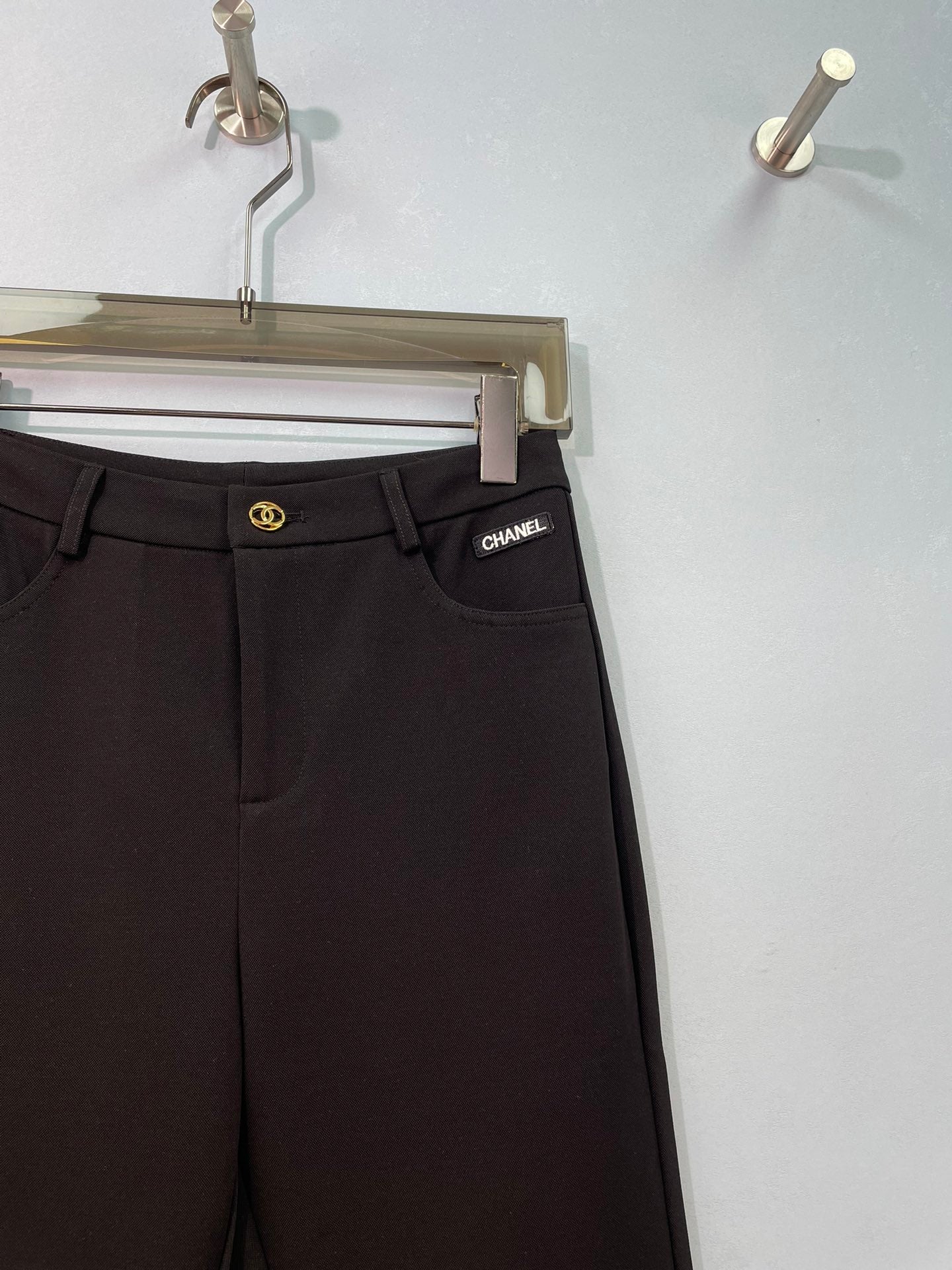 CHANEL 26S HIGH-WAIST FLARED PANTS 1706