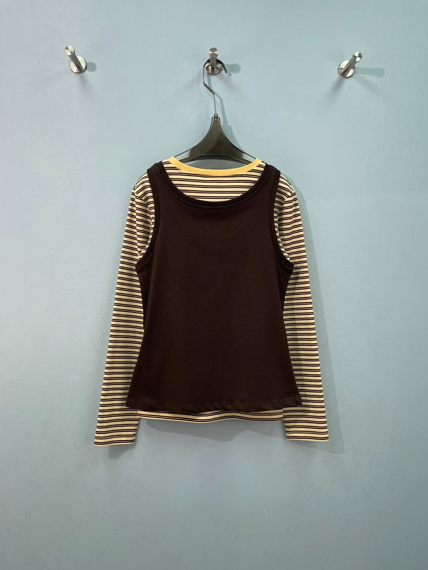 MIUMIU 26S TANK TOP AND T-SHIRT SET 1575