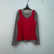 MIUMIU 26S TANK TOP AND T-SHIRT SET 1576