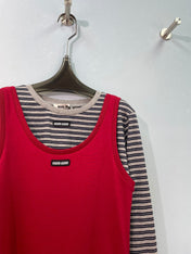 MIUMIU 26S TANK TOP AND T-SHIRT SET 1576
