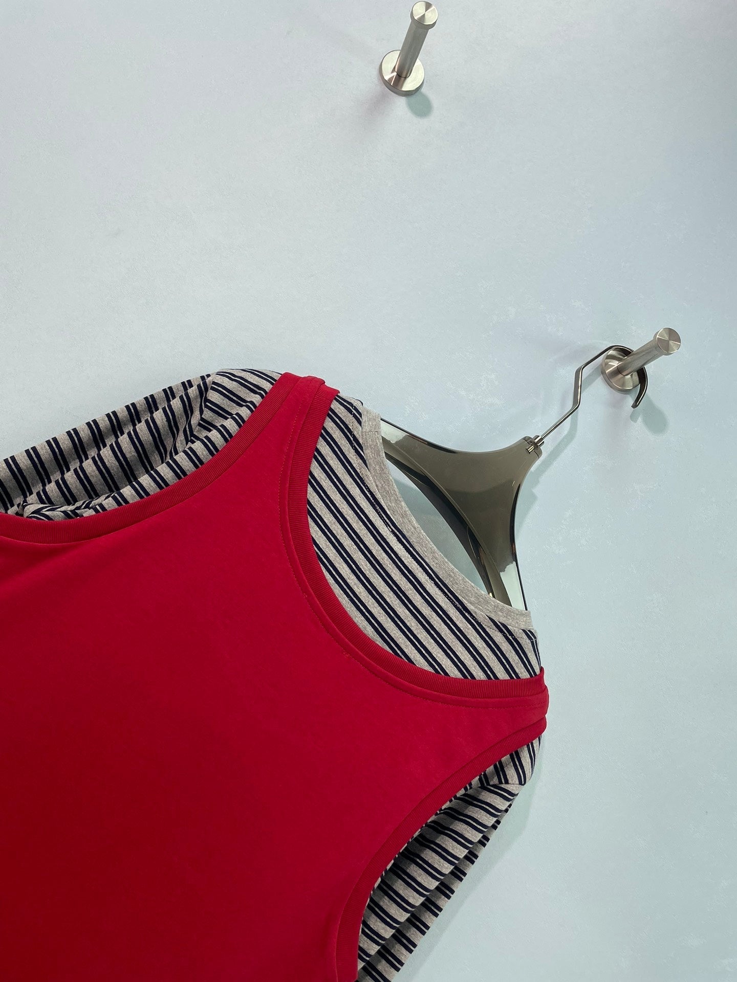 MIUMIU 26S TANK TOP AND T-SHIRT SET 1576