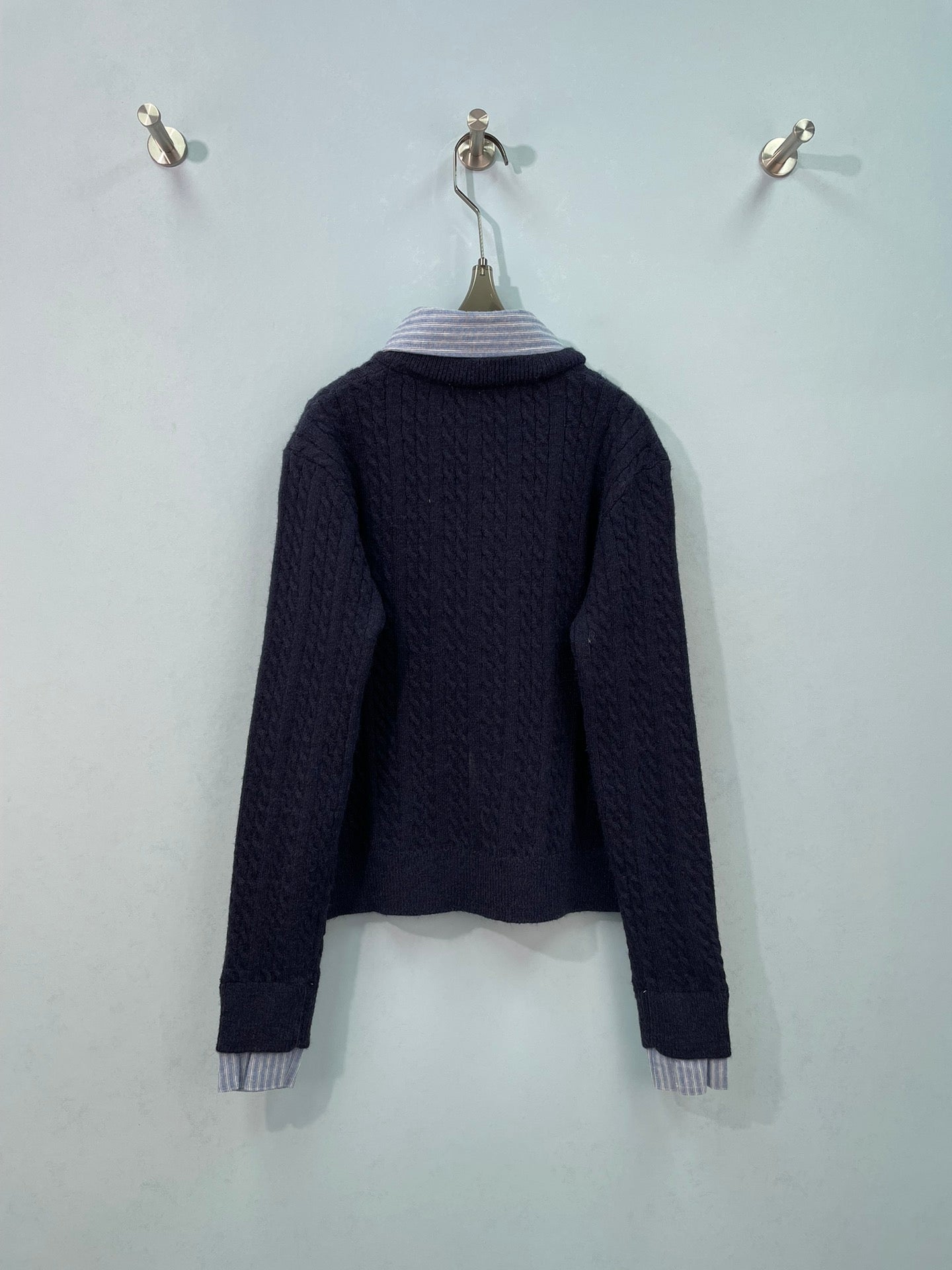 MIUMIU 26S CABLE-KNIT SWEATER 1540
