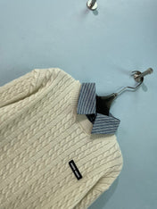 MIUMIU 26S CABLE-KNIT SWEATER 1539