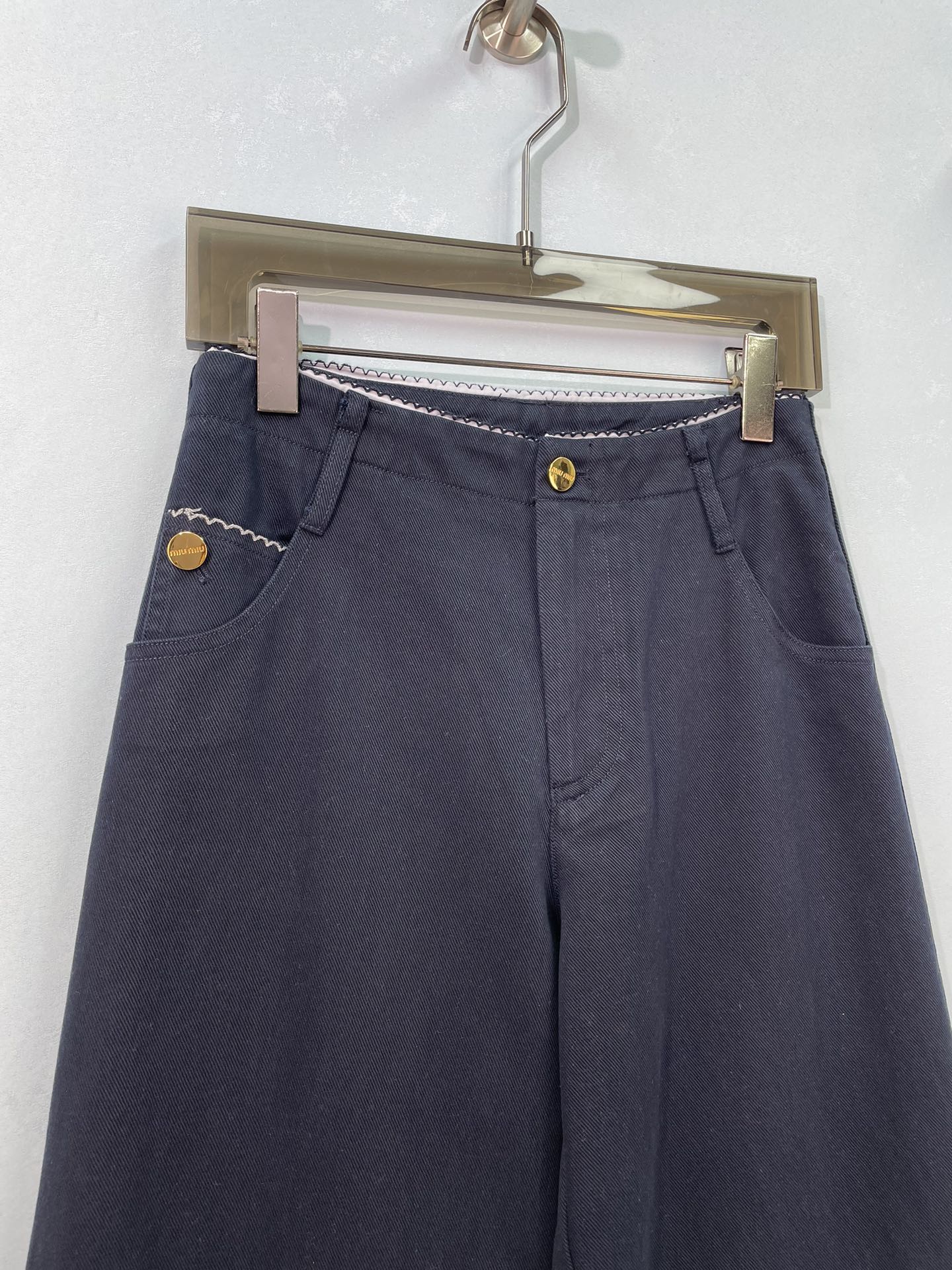 MIUMIU 26S WIDE-LEG PANTS 1479