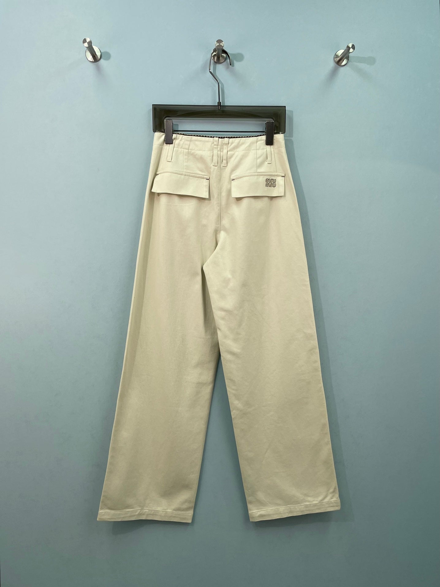MIUMIU 26S WIDE-LEG PANTS 1478