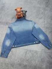 Pra Cropped Denim Jacket
