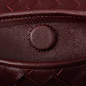 LARGE HOP 54 IN BURGUNDY LAMBSKIN