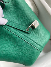 PICOTIN LOCK 18 EMERALD TOGO GOLD HARDWARE