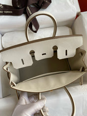 HM BIRKIN 25CM CREAM TOGO LEATHER GOLD HARDWARE