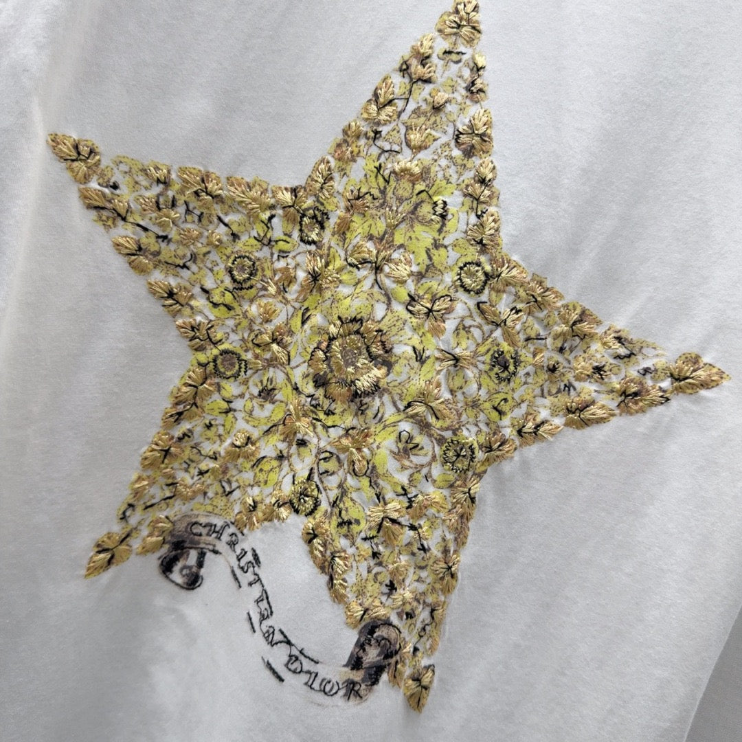CD T-Shirt White Cotton Style 3