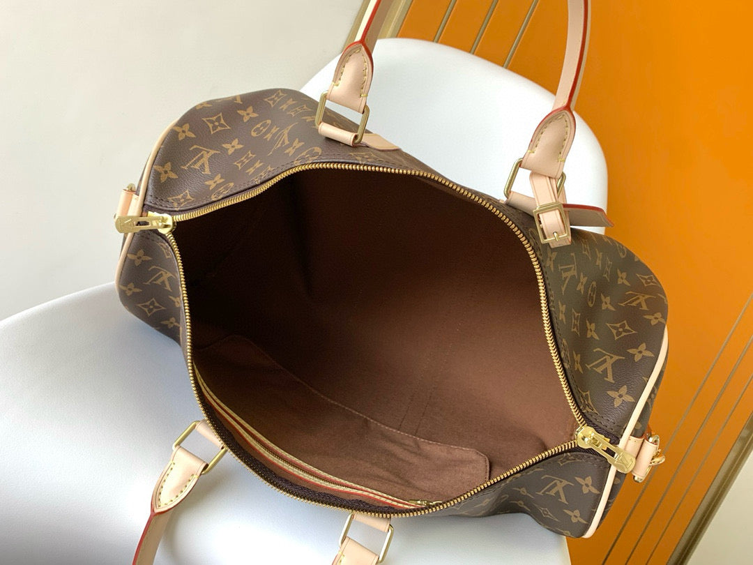 LV KEEPALL 45 BANDOULIERE MONOGRAM CANVAS
