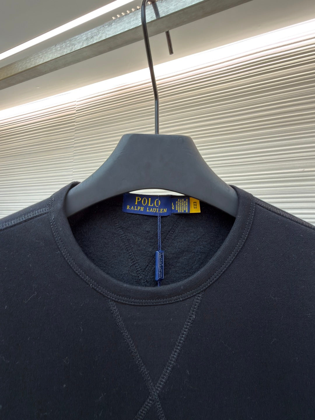 RALPH LAUREN 25S FLEECE SWEATSHIRT WITH EMBROIDERED LOGO 265