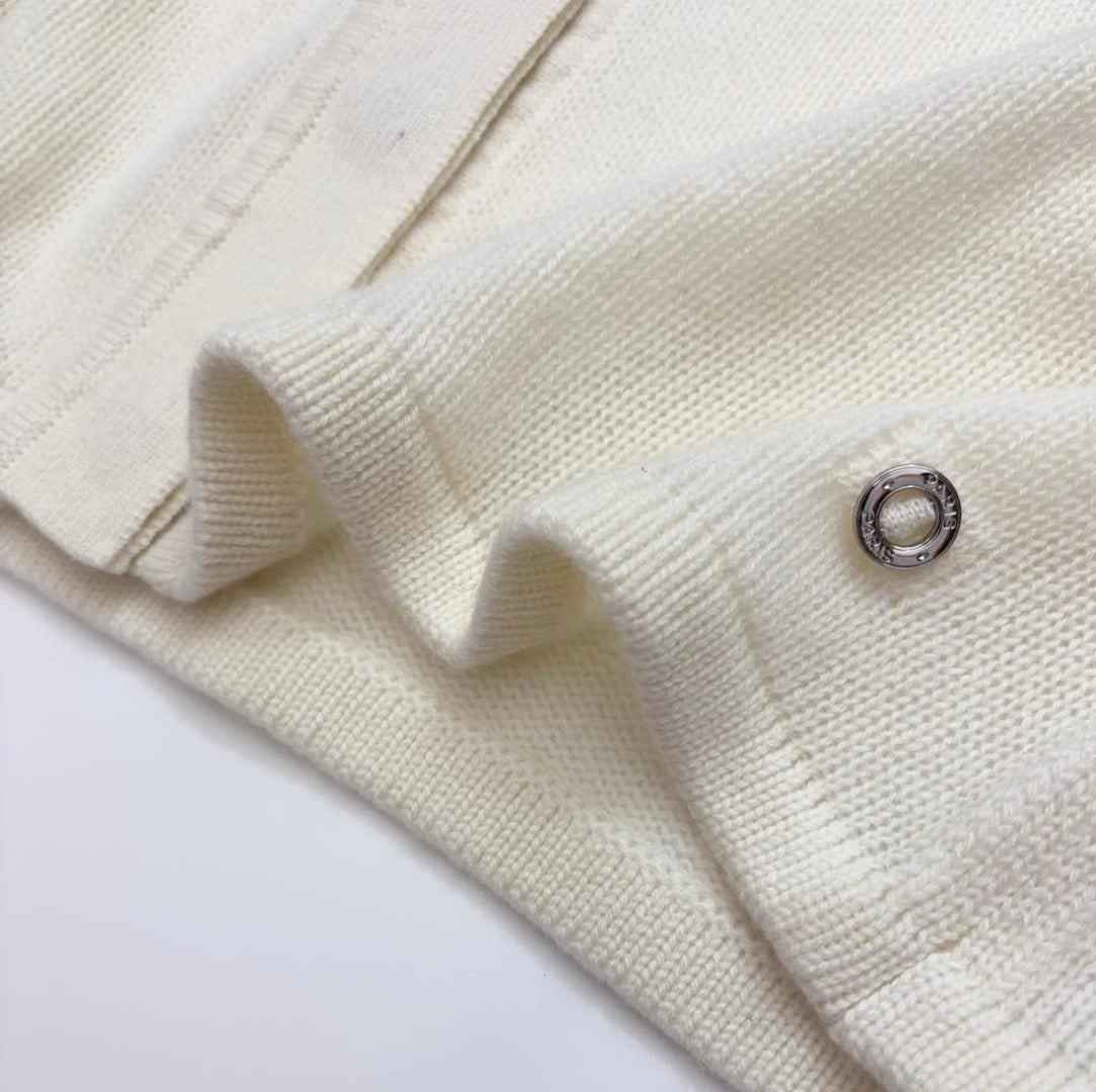 HERMES 25S CASHMERE KNIT JACKET 231