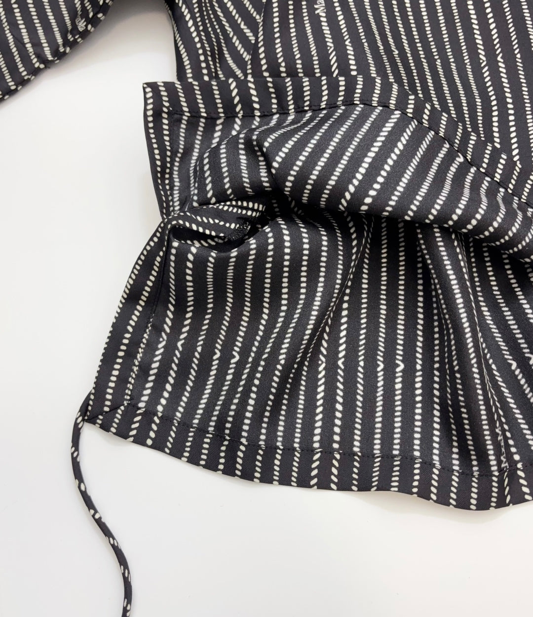 MAXMARA 26S SHORT-SLEEVE DRAWSTRING TOP 281