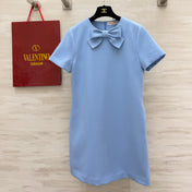 VALENTINO 26S SHORT-SLEEVE MINI DRESS 395