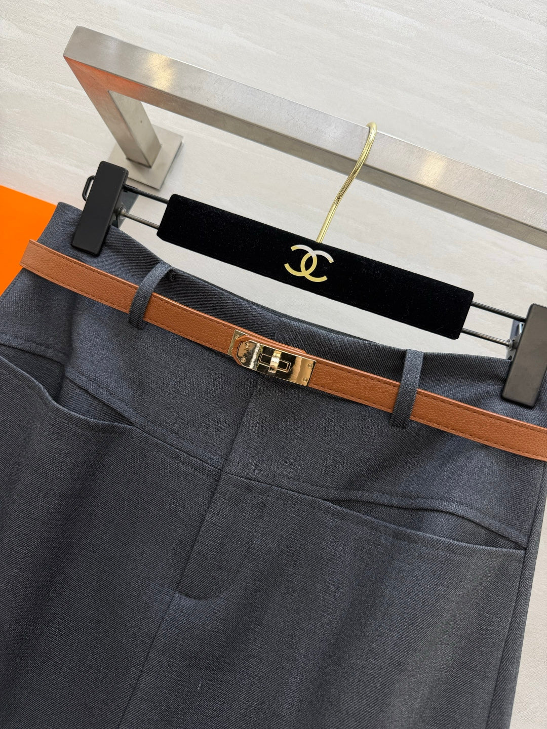 HERMES 26S MIDI SKIRT 868