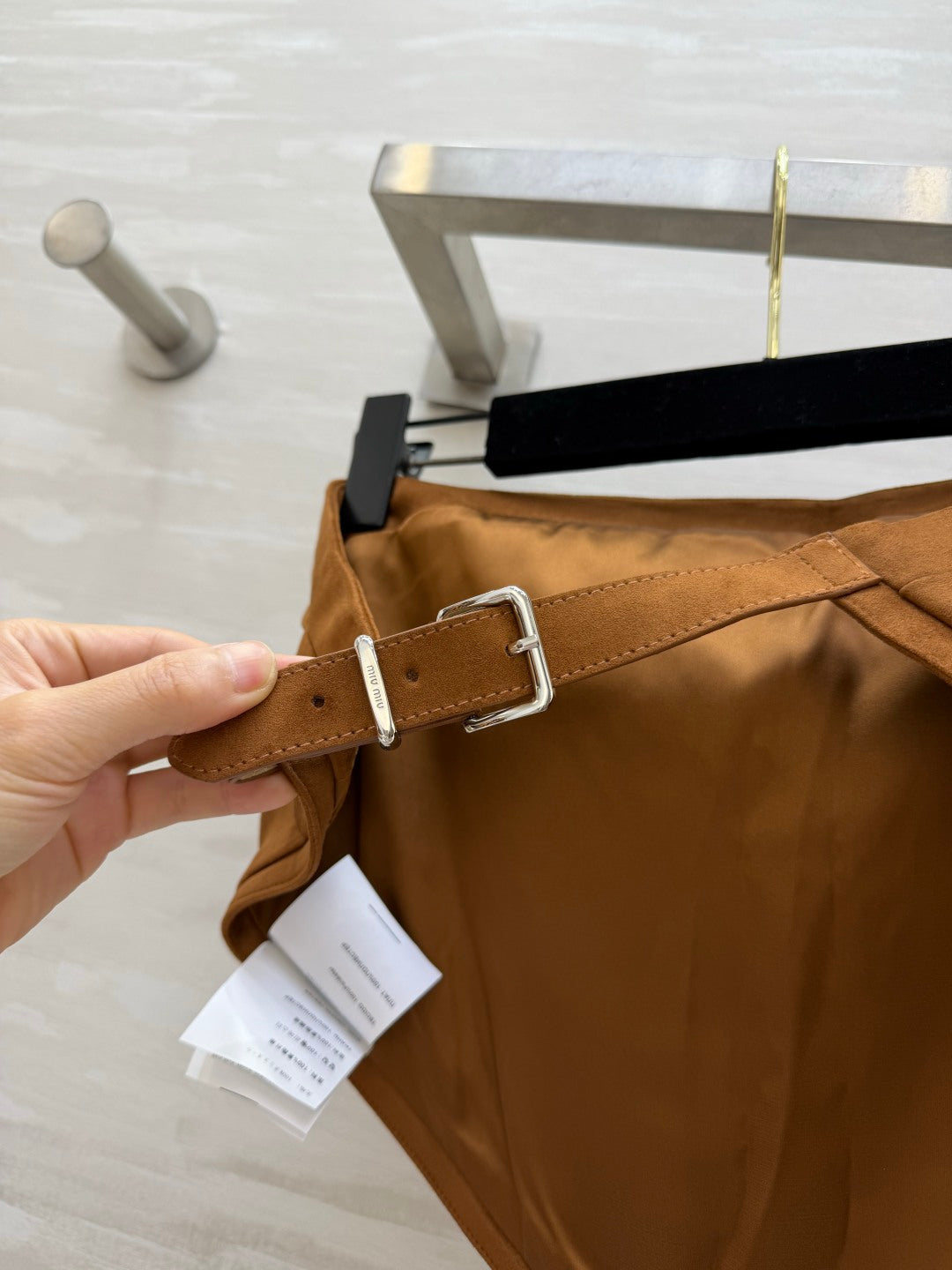 MIUMIU 26S TRIANGLE TUBE TOP 1602