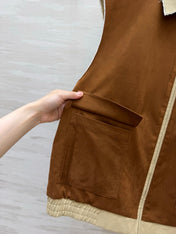 MIUMIU 26S ZIP-UP VEST 1600