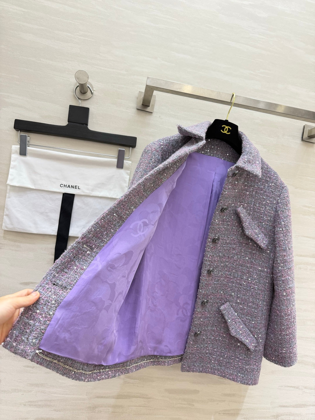 CHANEL 26S TWEED JACKET 1687