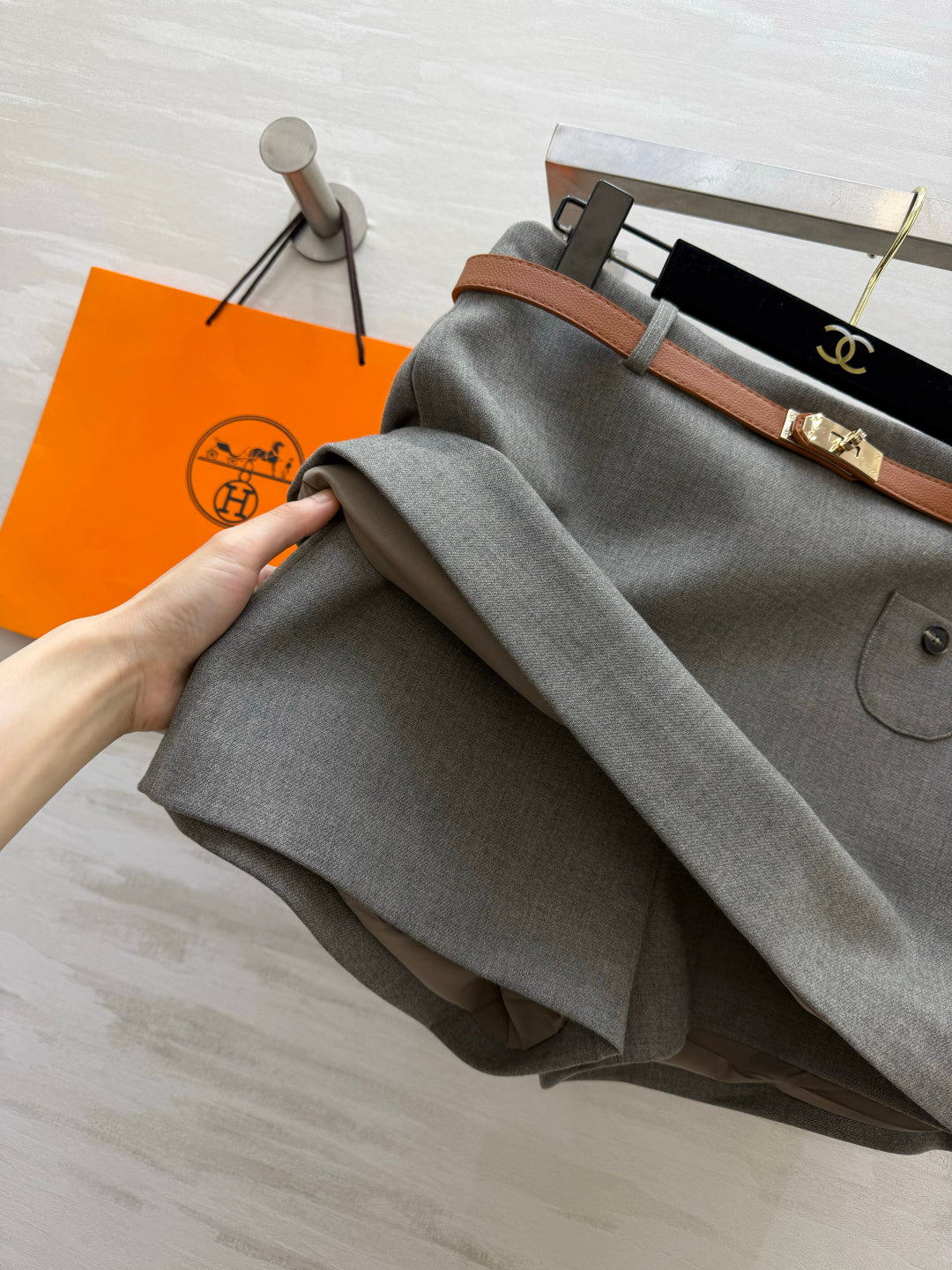HERMES 26S SHORTS SKIRT 830