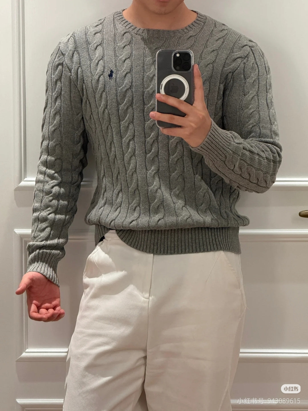 RALPH LAUREN 25S CREW NECK SWEATER 288