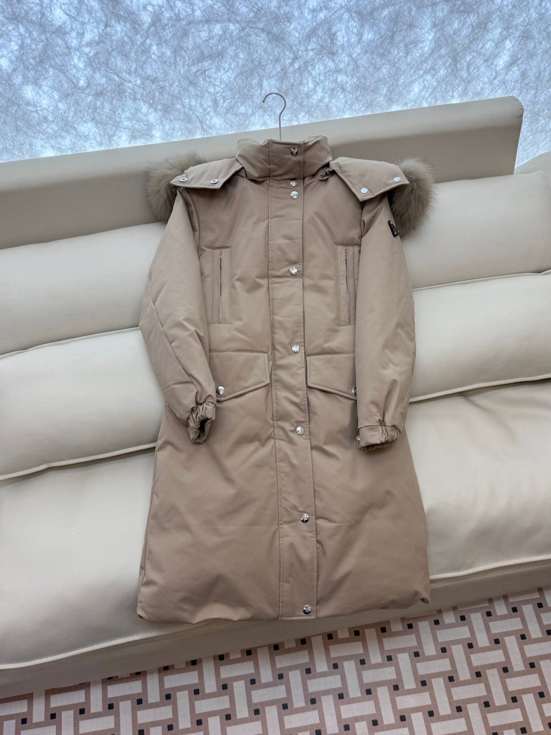 PRADA 25S LONG PUFFER JACKET 519