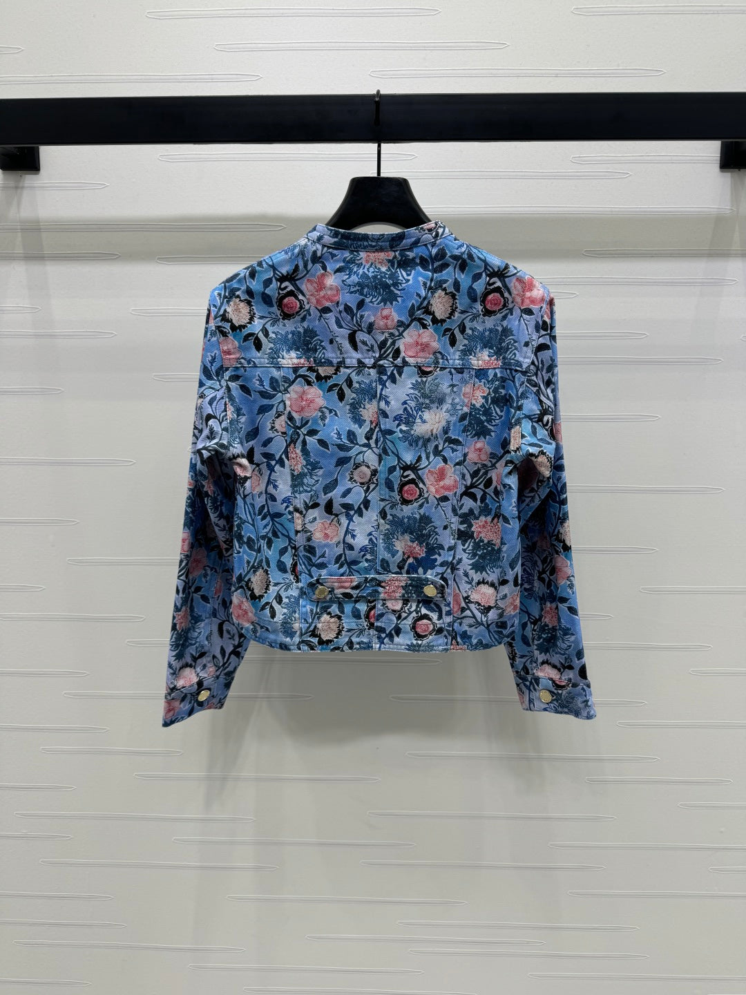 LV 25S PRINTED DENIM JACKET 264199