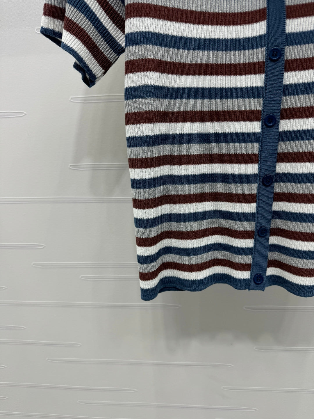 MIUMIU  SHORT-SLEEVE KNIT CARDIGAN 274943