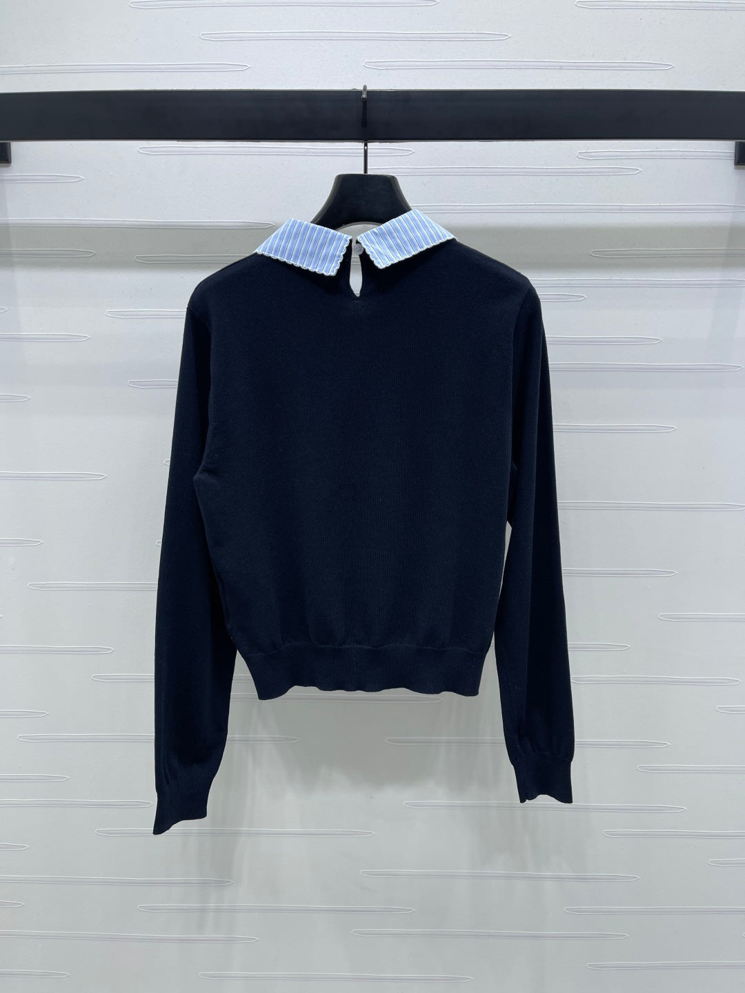 MIUMIU 26S KNIT POLO SWEATER 1595