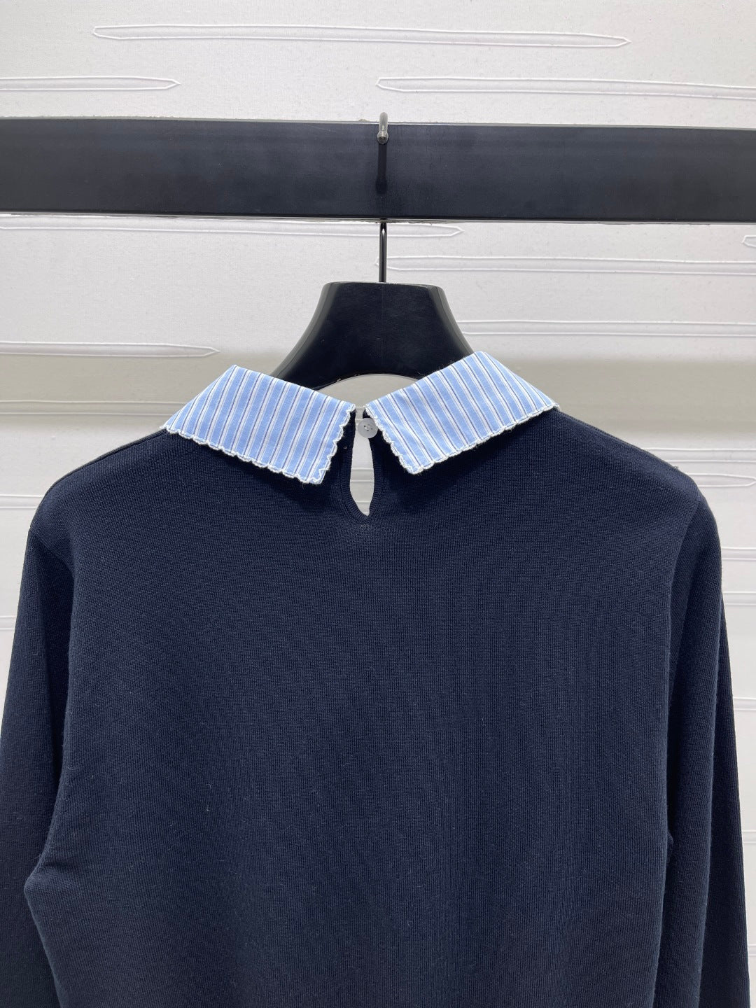 MIUMIU 26S KNIT POLO SWEATER 1595