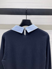 MIUMIU 26S KNIT POLO SWEATER 1595