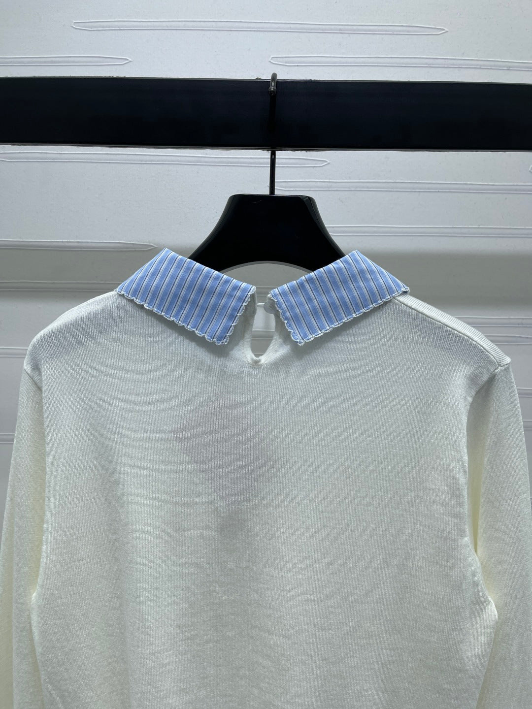MIUMIU 26S KNIT POLO SWEATER 1596