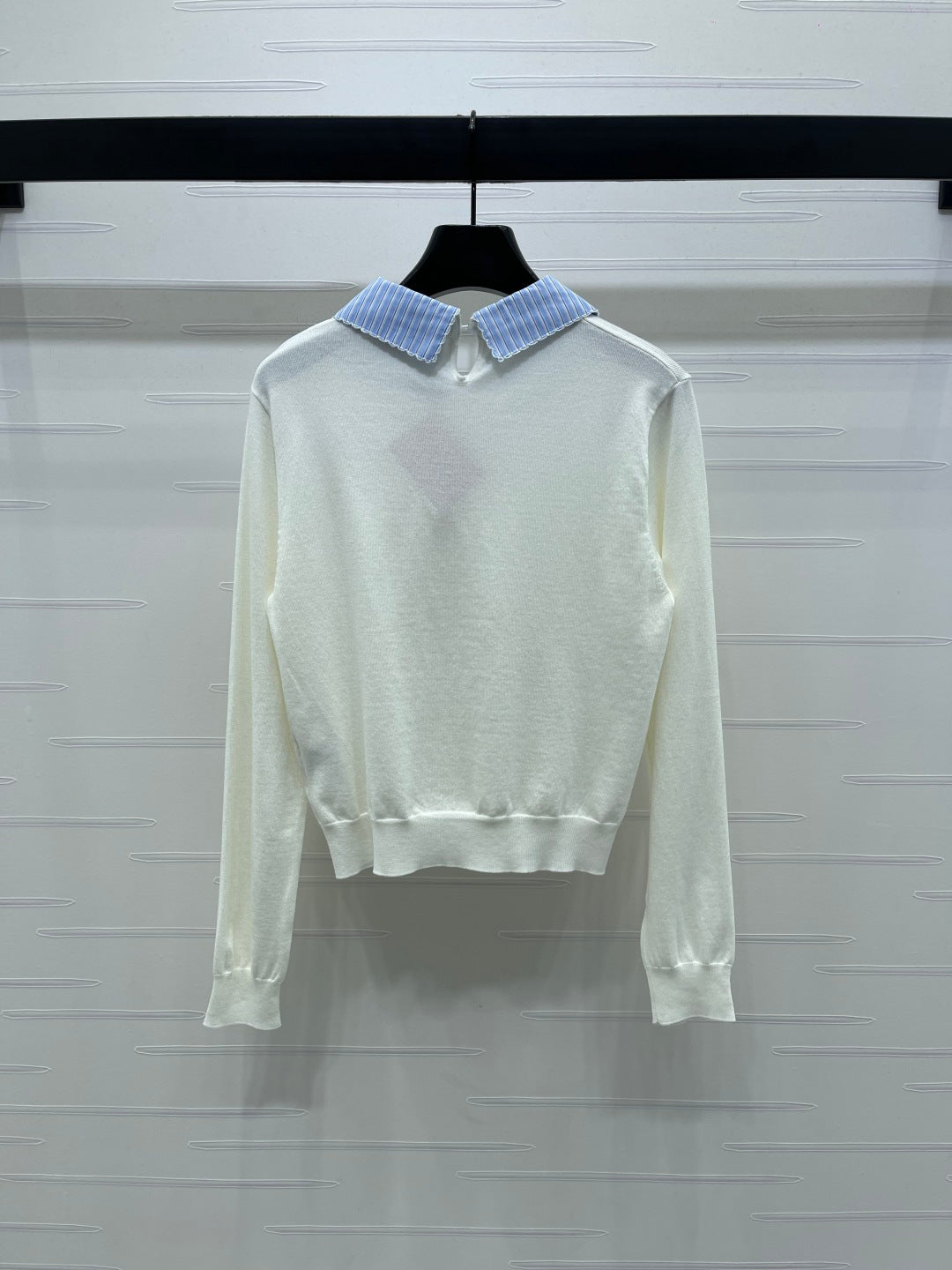 MIUMIU 26S KNIT POLO SWEATER 1596