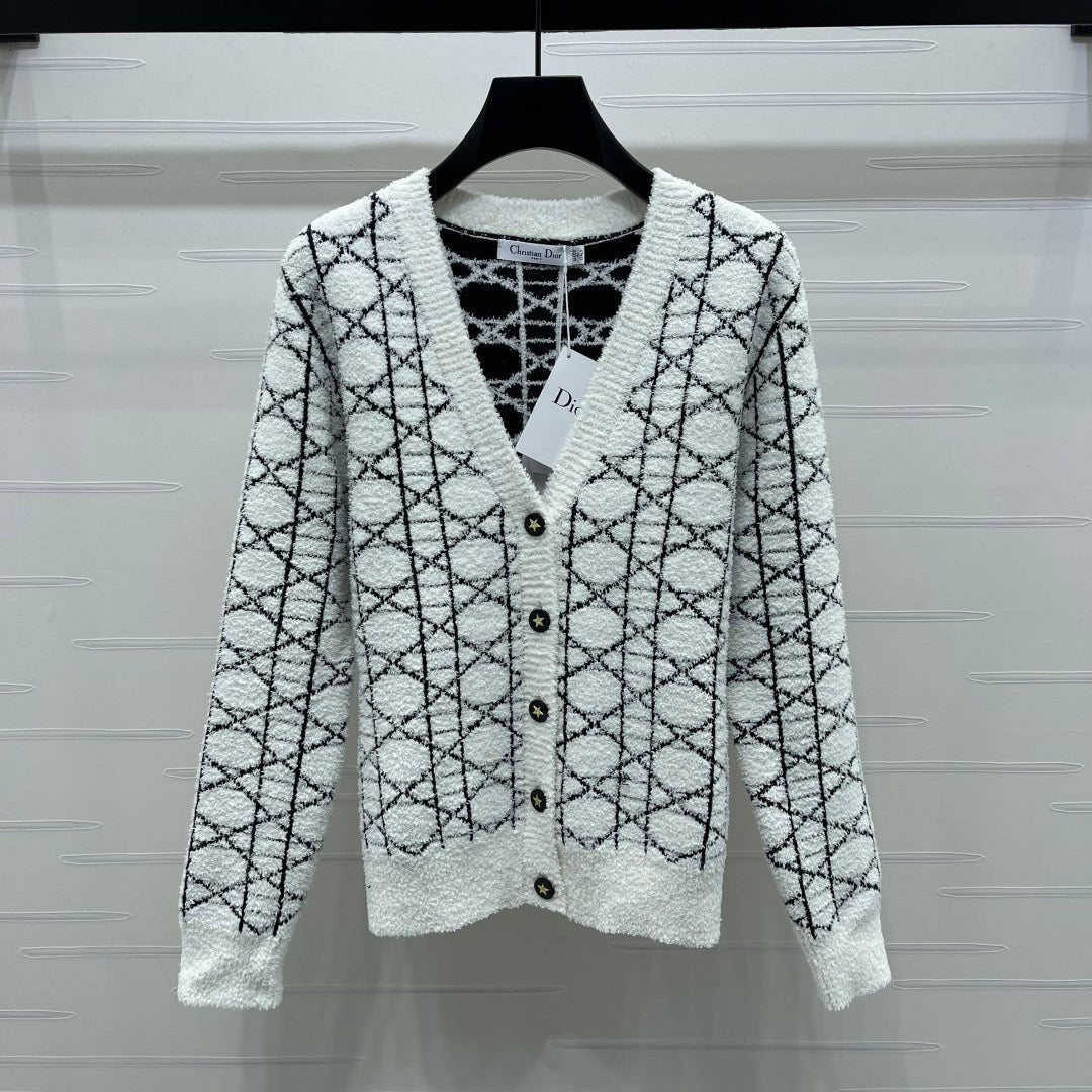 DIOR 25S V-NECK CARDIGAN 827