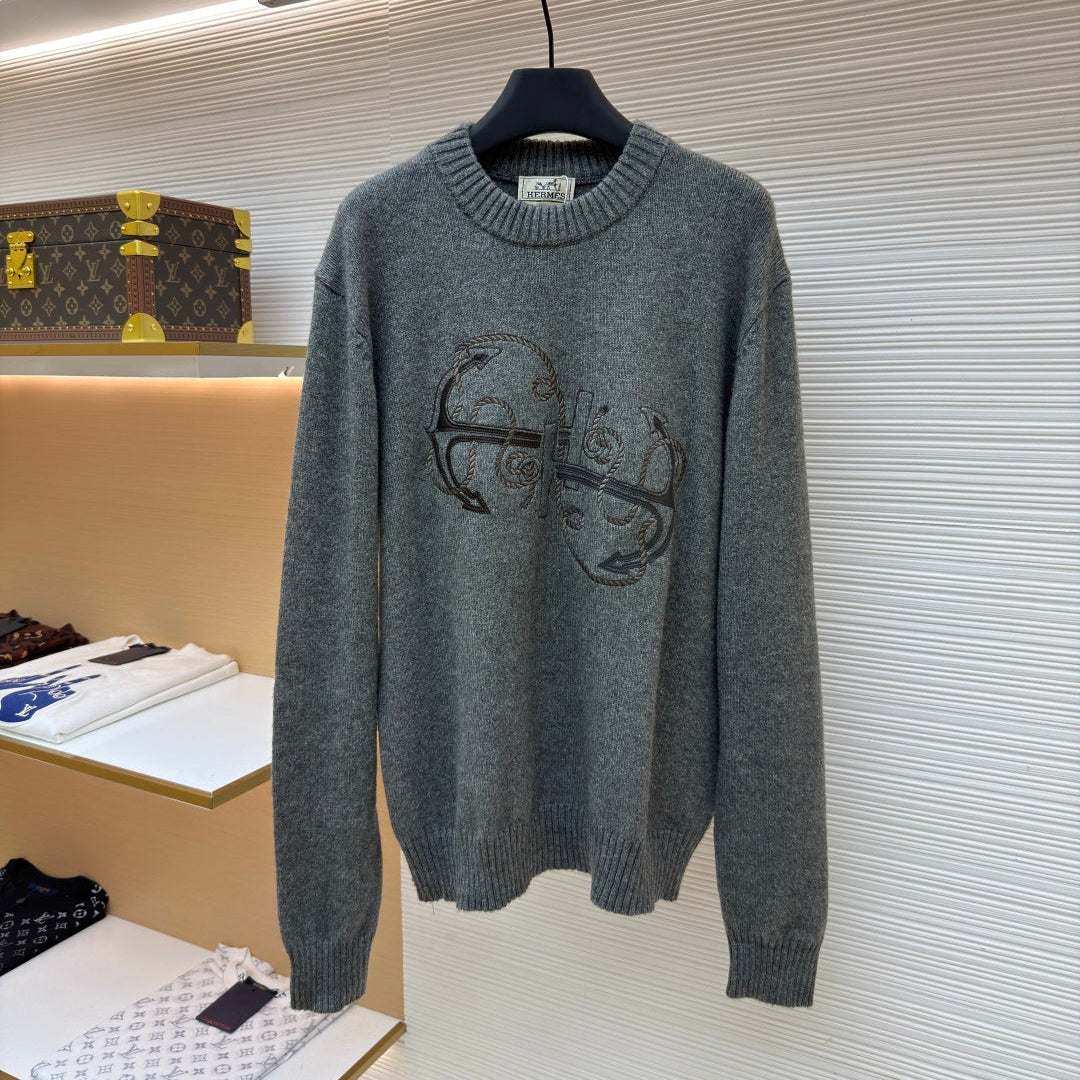 HERMES 26S CREWNECK SWEATER 810