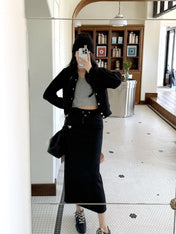 PRADA 25S MIDI SKIRT 330