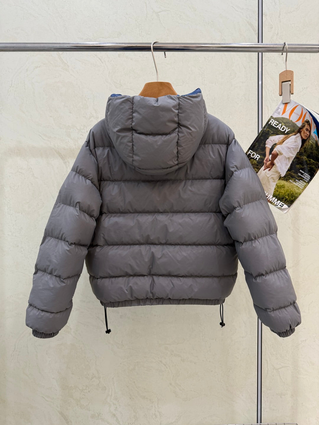 MIUMIU 26S DOWN HOODIE JACKET 1555